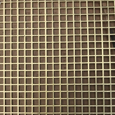 Perforated Metal Sheet With Square Holes Up To 27 Inches Wide Straight Pattern